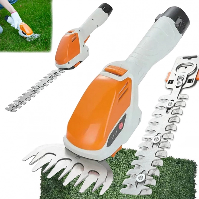 Accu grasschaar en heggenschaar 2-in-1