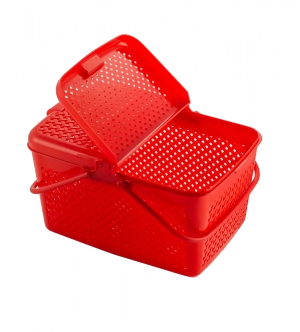 Afsluitbare picknickmand - rechthoekig, POLS PRODUCT
