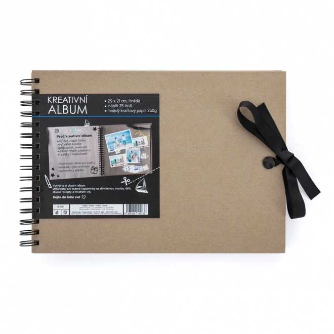 Creatief album bruin
