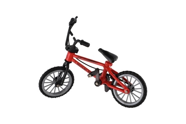 Fiets vinger 11x7cm metaal/plastic