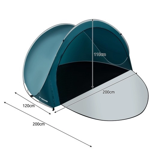 Strandtent 200x120x110cm Trizand 21267