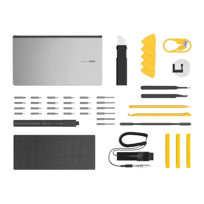 Set van precieze schroevendraaiers voor Hoto QWLSD012 + reparatieset voor elektronica