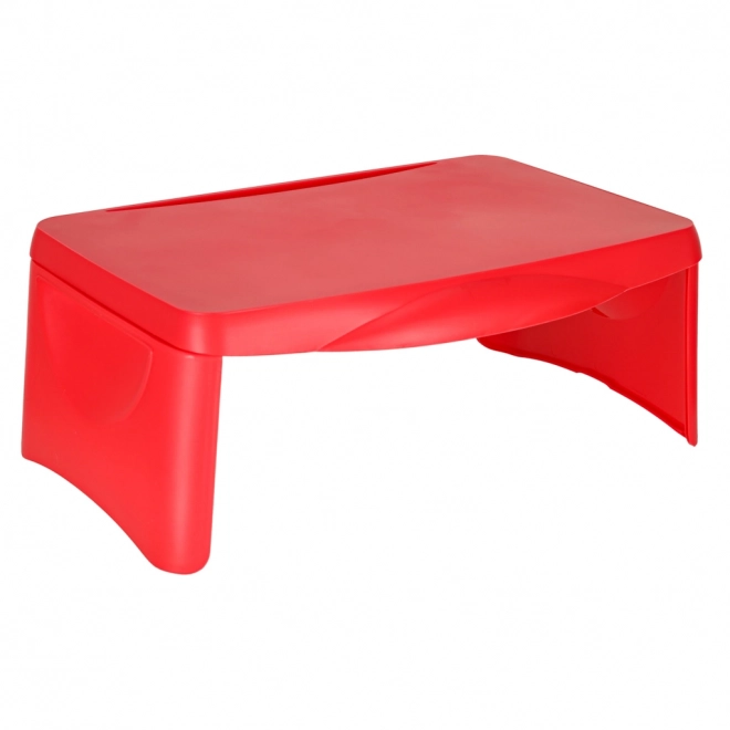 Kinderautotafel met opbergruimte – Rood