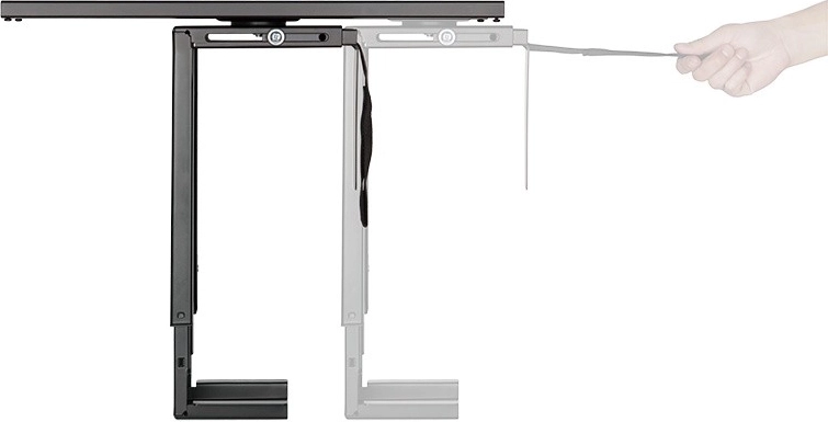 Eenvoudige toegang dankzij uittrekfunctie