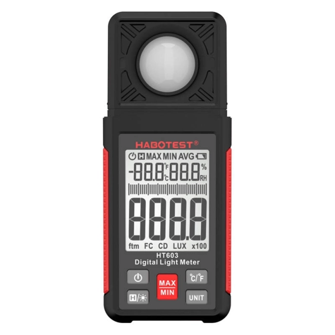 Digitale lichtmeter Habotest