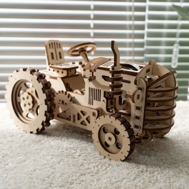 RoboTime 3D houten mechanische puzzel Tractor