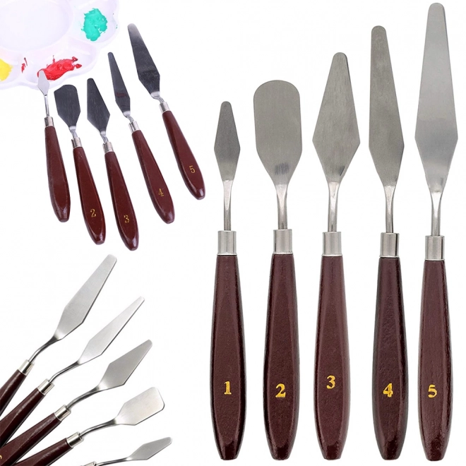Set van schildersmessen
