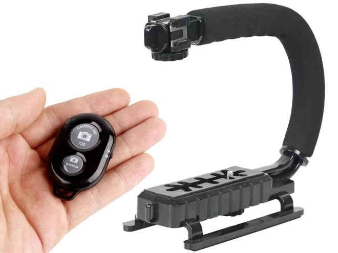 Vlogset met houder, LED-licht en microfoon