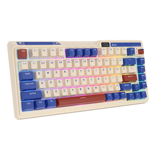 Draadloos mechanisch toetsenbord met RGB-verlichting van Royal Kludge