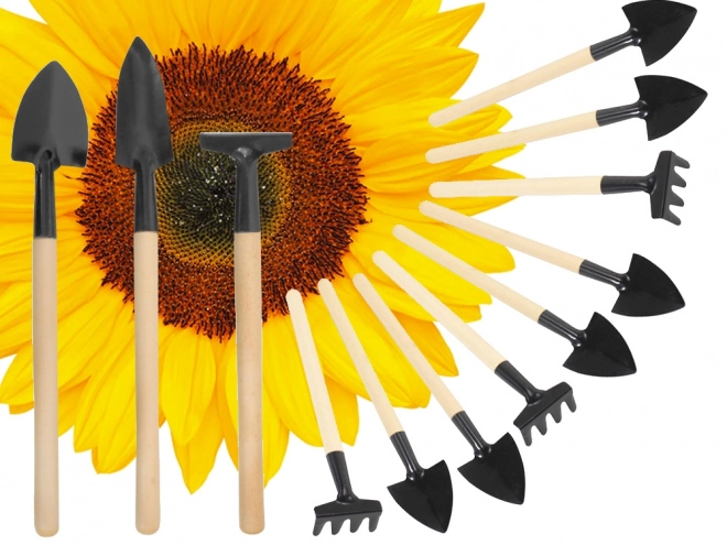 Set tuinwerktuigen voor verplanten voor bloempotten