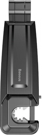 Zwarte Baseus-telefoonhouder voor autokopsteun