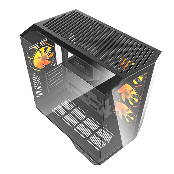 Computerkast Darkflash DY470 zwart