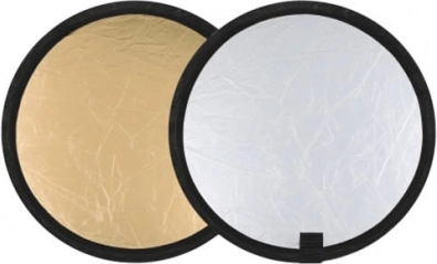 Opvouwbare reflectiescherm PULUZ 30 cm 2-in-1 – zilver en goud