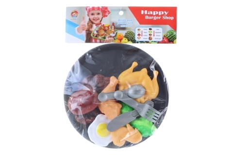 Eetset met plastic dienblad voor kinderen