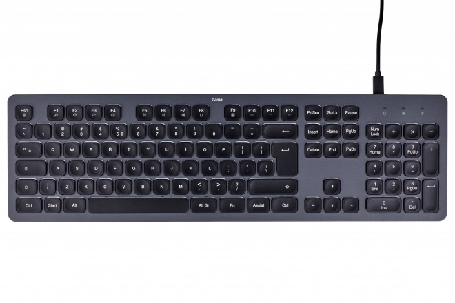 Bedrade toetsenbord Hama CK-400 zwart-grijs