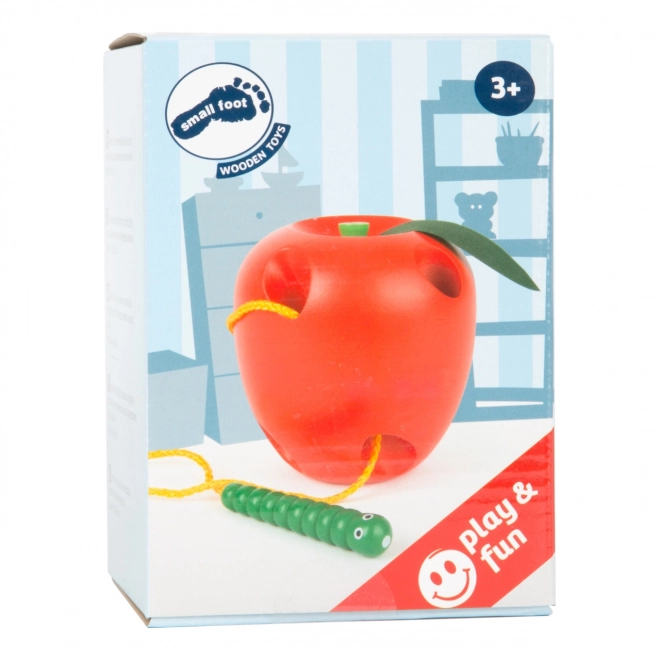 Small Foot Houten Rijgspel Appel