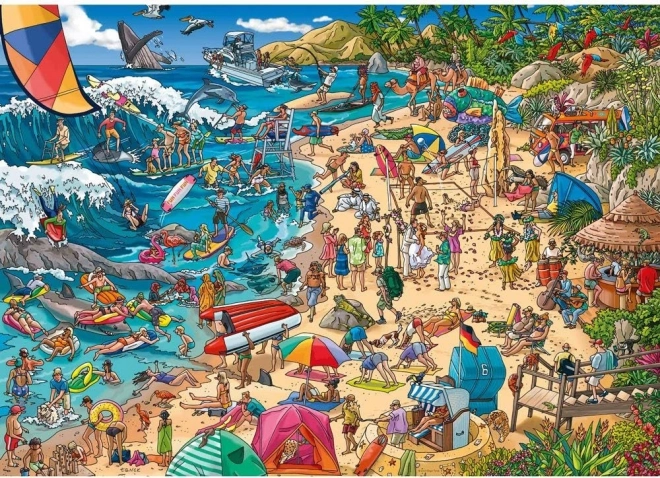 Puzzel Zeekust 1000 stukjes