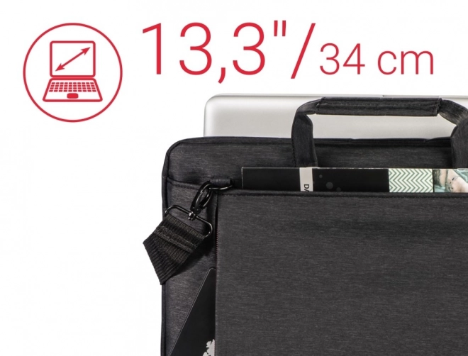 zwarte laptop tas Manchester 13,3 inch