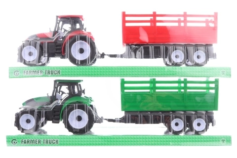 Traktor met aanhanger
