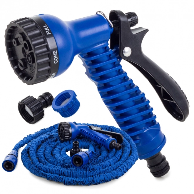 15m tuinslang met uitgebreide spuitpistool DUURZAAM – Blauw