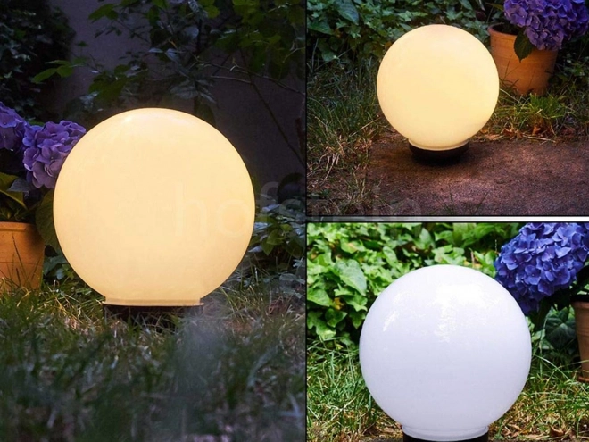 Zonne-tuin RGB bolvormige lampen