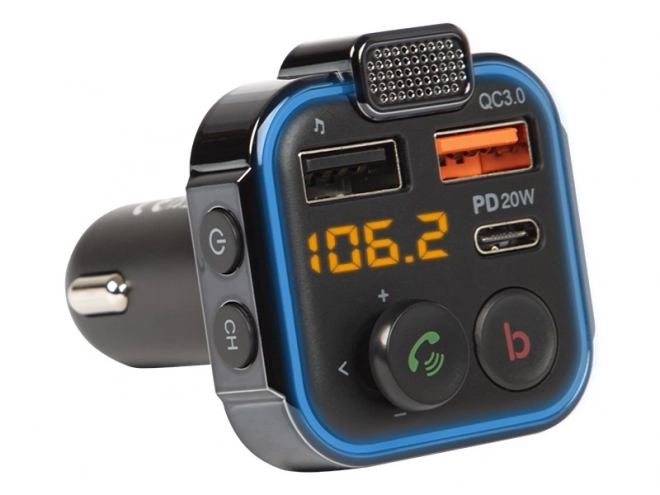 FM Transmitter Bluetooth 5.1 met snelle opladen QC 3.0