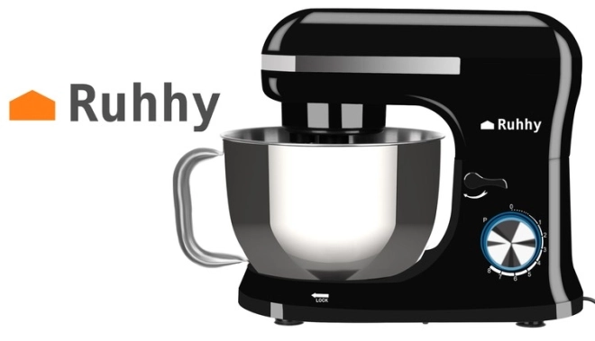 Ruhhy 16746 Keukenrobot 4,5L + 24 banketbakkerspuitstukken 1700W