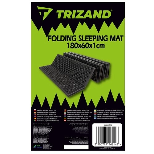 Opvouwbaar matje 180x60x1cm Trizand 22870