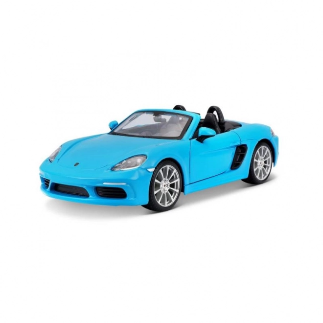 Bburago 1:24 Porsche 718 Boxster Blauw