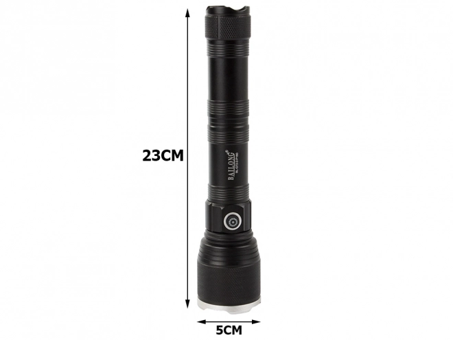 Militaire tactische zaklamp Bailong met Cree LED XHP160