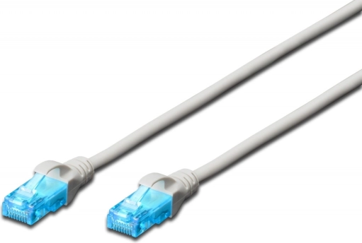 Patchkabel U/UTP categorie 5e PVC 5 m grijs