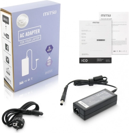 Lader / voedingsadapter 19,5 V 3,33 A (7,4 × 5,0 mm) voor HP
