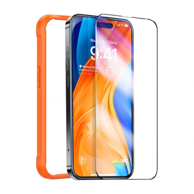 Gehard glas voor iPhone 15 Pro Max Torras Insta-III Master