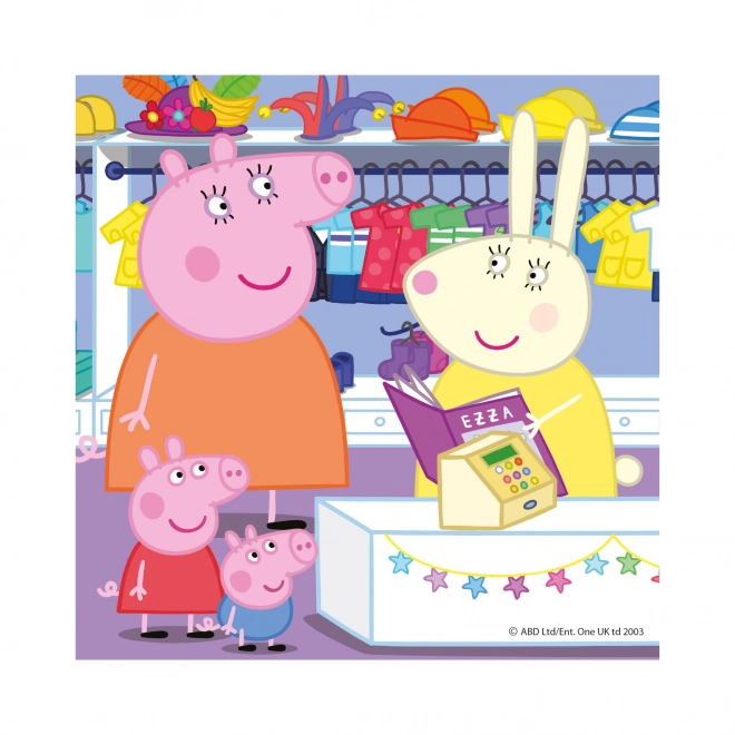 Puzzel PEPPA PIG – vrolijke middag 3×55 stukjes