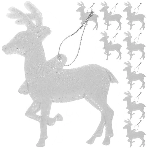 Kerstboomdecoraties - rendieren 9 stuks. Ruhhy 22517