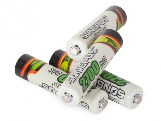 Oplaadbare batterijen AAA R3 tot 2700mAh 4 stuks