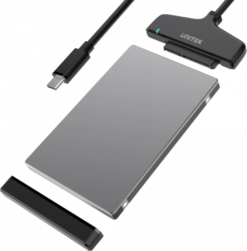 USB‑C-adapter naar SATA III voor 2,5" HDD/SSD