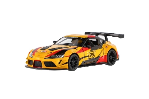 Auto Kinsmart Toyota GR Supra Racing metaal 13 cm