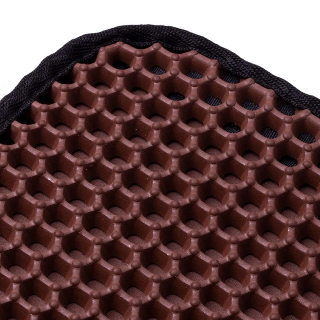 Kattenlittermat voor vuilnisbak - bruin