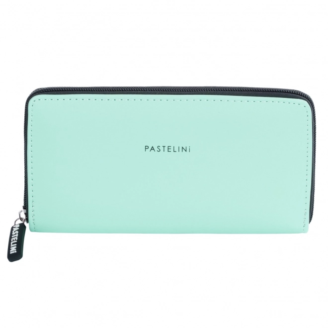 Damesportemonnee Mony L Pastelini groen