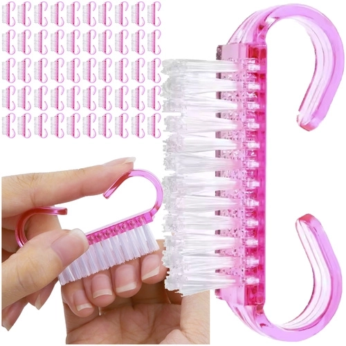 Set van 50 roze nagelborstels Soulima