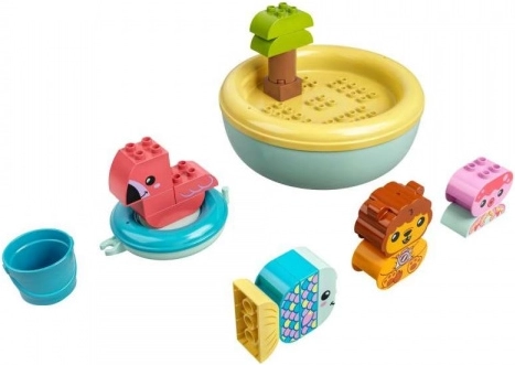 Drijvend eiland voor badplezier