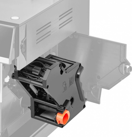 Eenvoudig onderhoud dankzij uitneembare zetgroep