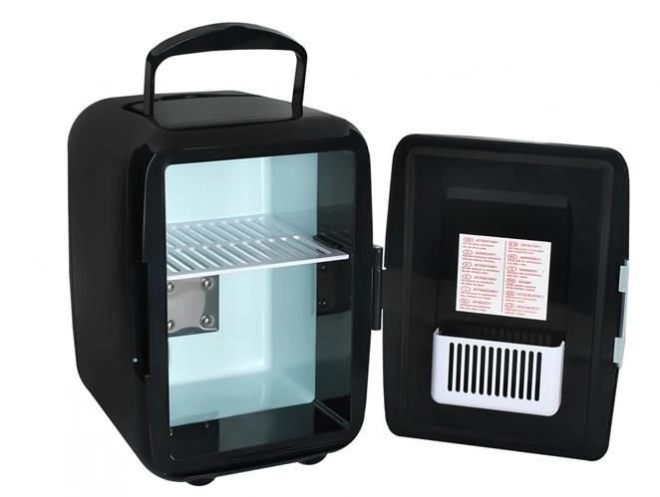 Ruhhy Draagbare Zwarte Mini - Koelkast 4L 12V/220V