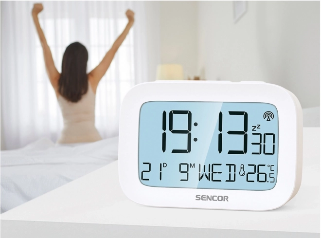 Digitale wekker met thermometer Sencor