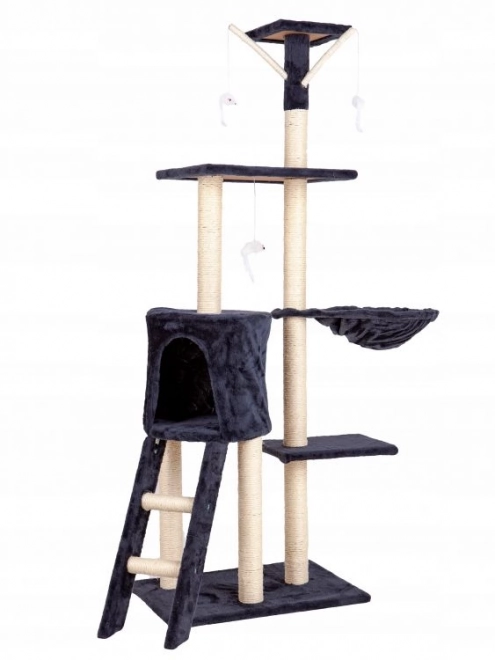 Krabpaal voor katten 138cm XL Grijs