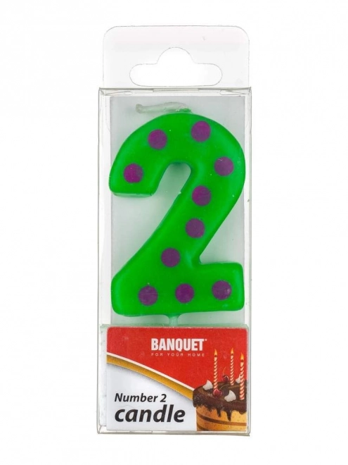 Verjaardagskaars nummer 2