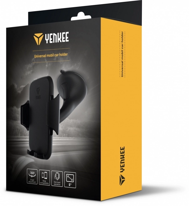 Universele telefoonhouder voor in de auto voor telefoons tot 6 inch
