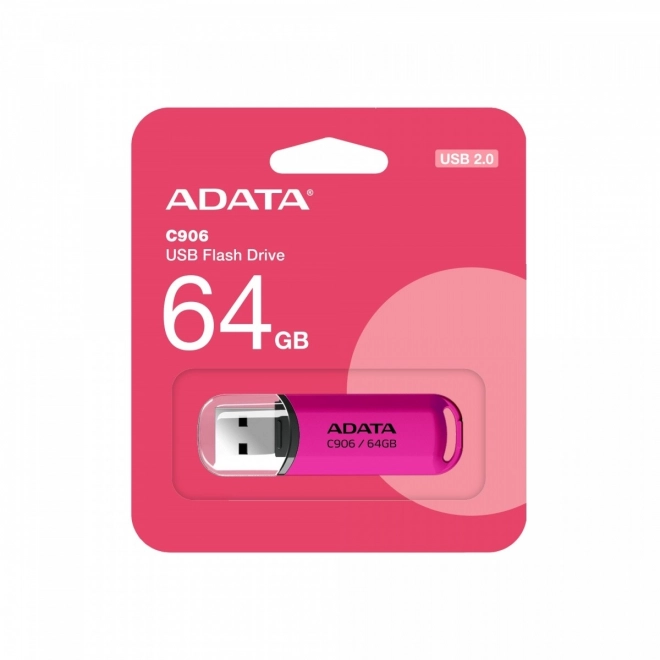Flashdisk C906 64GB USB2.0 roze