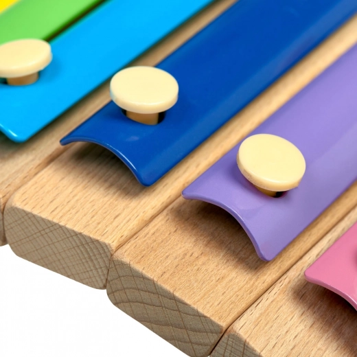 Muzikaal plezier met 8 gekleurde tonen